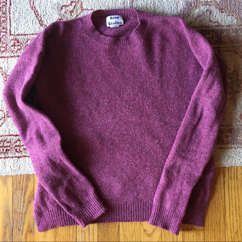 LIKE NEW ACNE STUDIOS DENIZ WOOL SWEATER - Picture 2 of 8